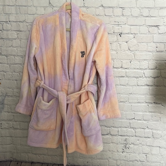 PINK Cotton Candy Colored Robe - Picture 8 of 9